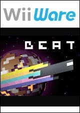 WiiWare promo art for BIT.TRIP BEAT