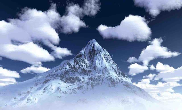 Mount Everest, looking impressive