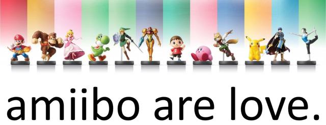 amiibo are love.