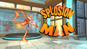 'Splosion Man title screen